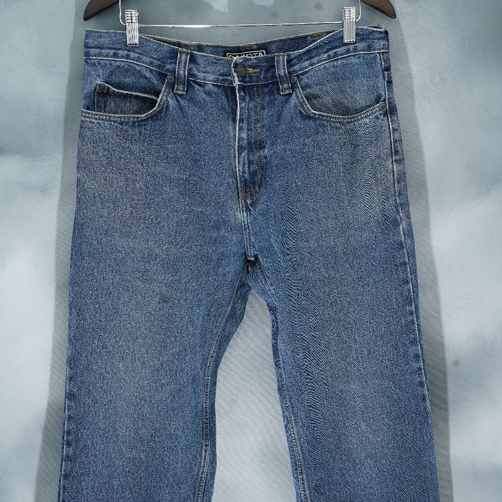 Dakota MEN'S STRAIGHT BLUE JEANS - Size 34